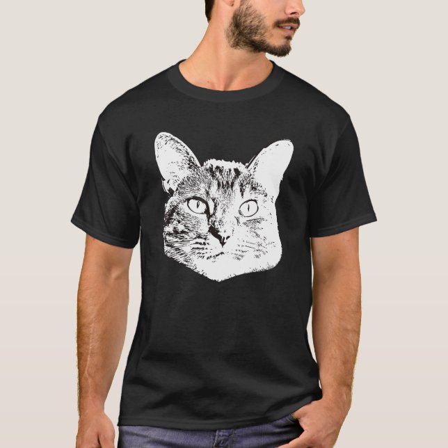 Kurzkatze T-Shirt (Vorderseite)