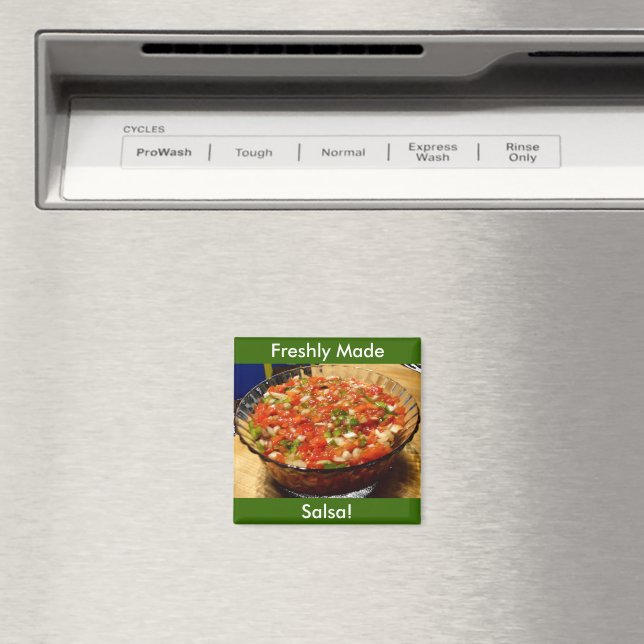 Kürzlich gemachte Salsa Magnet (In Situ (Geschirrspüler))