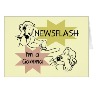 Kurznachricht bin ich ein Gamma-T-Shirts und