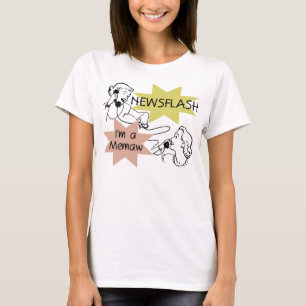 Kurznachricht bin ich ein Memaw T-Shirts und