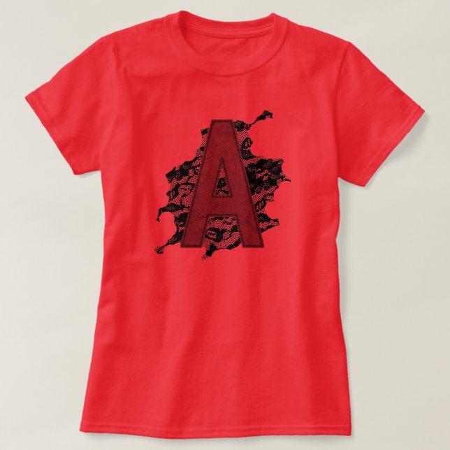 Kurzschrift A T-Shirt (Design vorne)