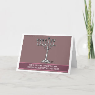 Kürzungen Feiertagskarte