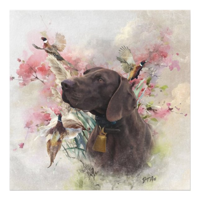 Kurzzeiger Fotodruck (Vorne)