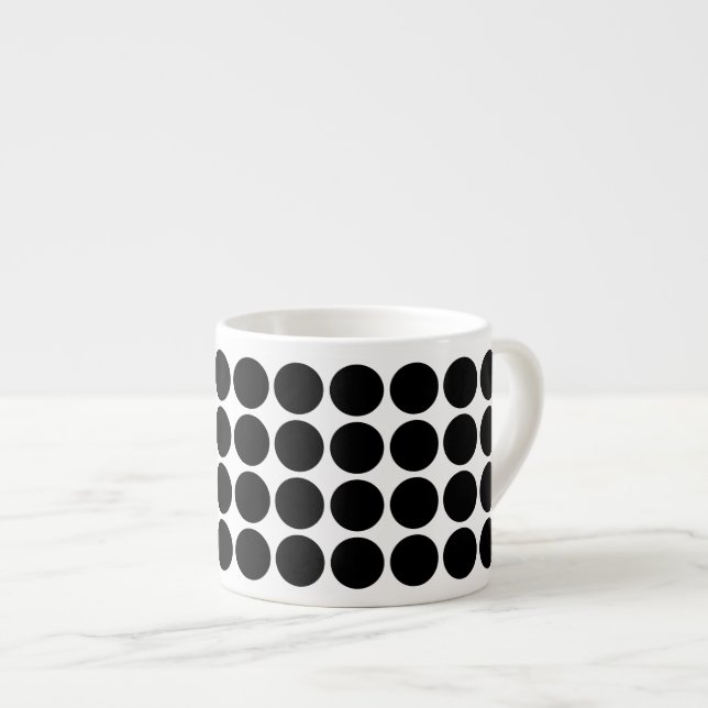 KUSAMA kleines 6oz ESPRESSO CUP Espressotasse (Vorderseite Rechts)