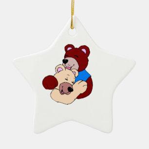 Kuschel Bären Keramikornament