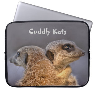 Kuschel-Katzen-Laptophülle Laptopschutzhülle