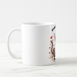 Kuschel & Magie – Süßes Katzenpaar-Sticker für Co Kaffeetasse