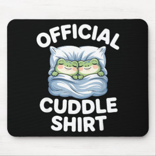 Kuschel-Shirt Lustig Süße Frösche Gemütlich Mousepad