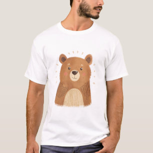 Kuschelbär Mit Freundlichem Blick T-Shirt
