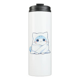 Kuscheldecke Kätzchen Kawaii Süße Katzen Design Thermosbecher