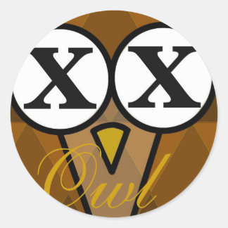 Kuscheldiamanten Runder Aufkleber