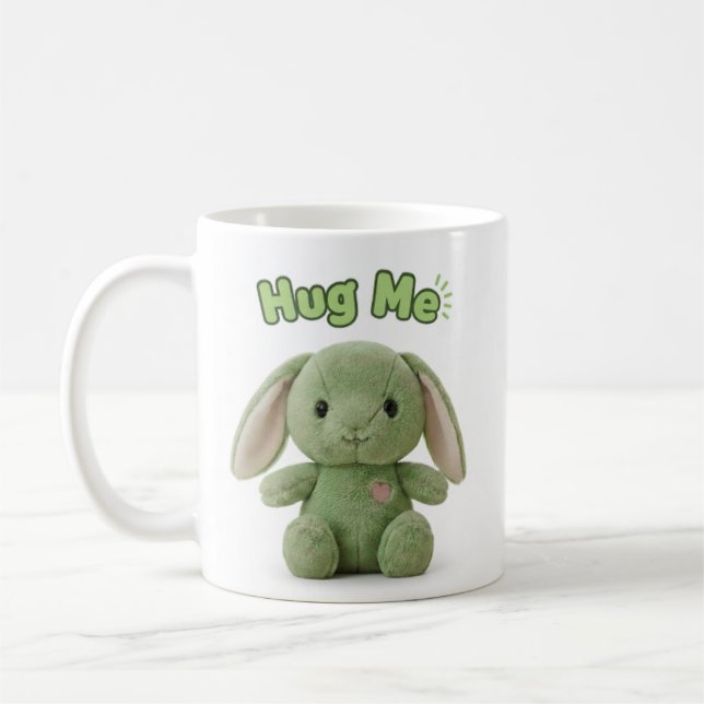 Kuschelhasen-Tasse Kaffeetasse (Links)