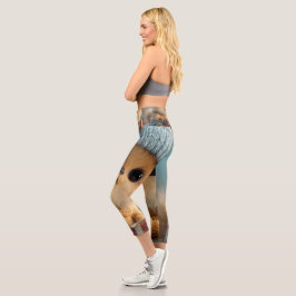 kuschelige Umarmungen Capri Leggings