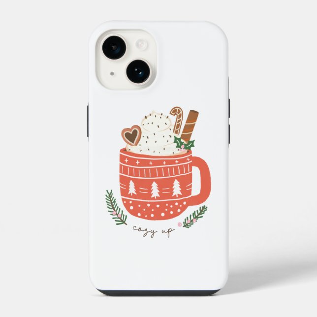 Kuscheln dich warm ein iPhone hülle (Rückseite)