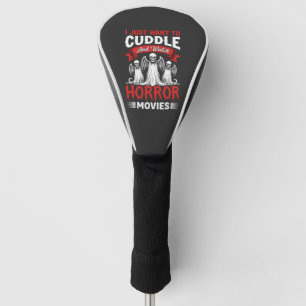 Kuscheln und Horrorfilme schauen Skelett Halloween Golf Headcover