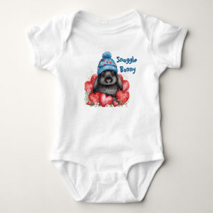 Kuselhase: Liebesherz Baby Strampler