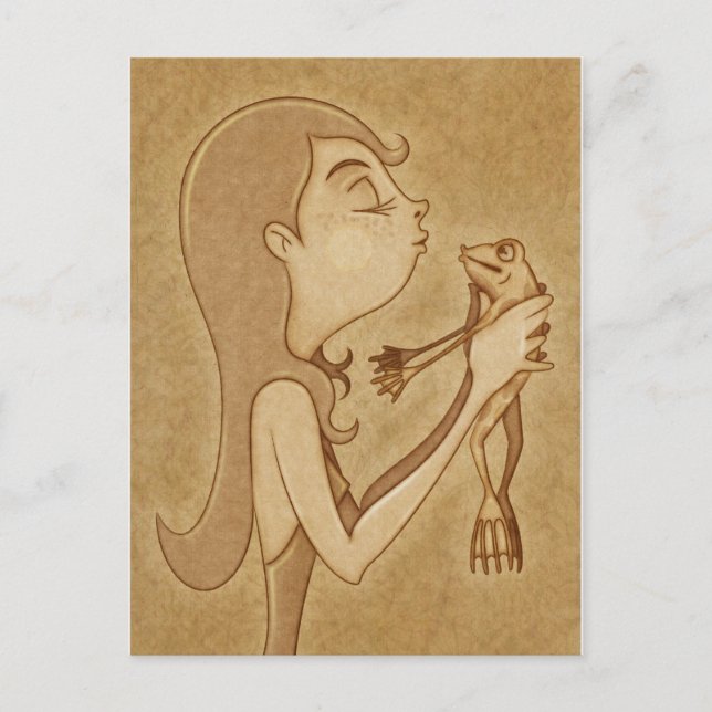 Kuss 3 postkarte (Vorderseite)