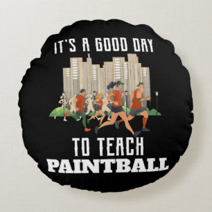 Kuss aus einer Rose Rundes Kissen