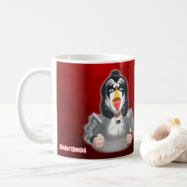 Kuss-Band-Gummiente - CelebriDucks Gene Simmons Kaffeetasse