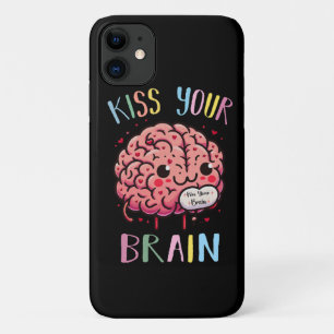 Küss Deinen Gehirn-Lehrer Case-Mate iPhone Hülle