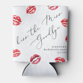 Küss den Miss-Goodbye-Junggeselinnen-Abschied Dosenkühler