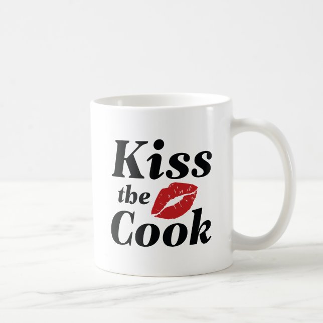 Kuss der Koch Kaffeetasse (Rechts)