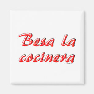 Kuss der Koch Magnet