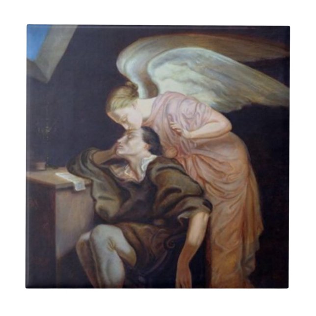 Kuss der Maus, Paul Cezanne Fliese (Vorderseite)