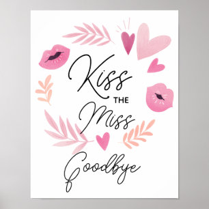 Küss die Miss Goodbye Spielposter Ende der Schul Poster