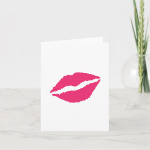 Küss! Feiertagskarte