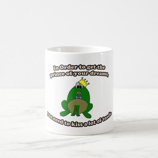 Kuss-Frosch-Tasse Tasse (Mittel)
