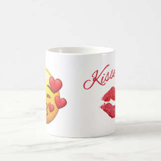 Kuss/Herz emoji Tasse
