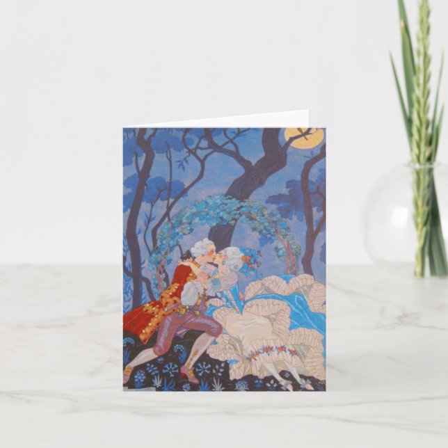 Kuss ~ Karte/Einladungen Einladung (Vorderseite)