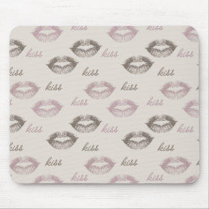 Kuss-Lippen Mousepad