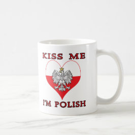 Küss Me Ich bin Polnisch Tasse