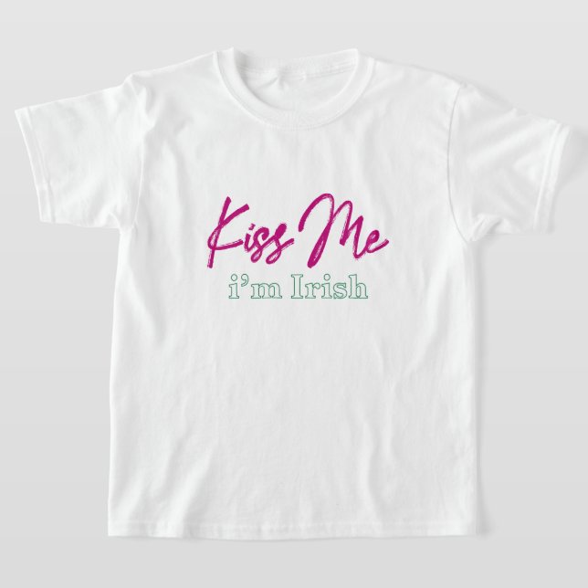 'küss me i'm irish' T - Shirt (Ablage )