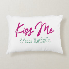 'küss me i'm irish' T - Shirt Dekokissen