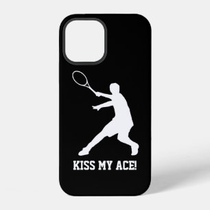 KÜSS MEIN ACE lustige Tennisspieler-Zitat personal iPhone Hülle
