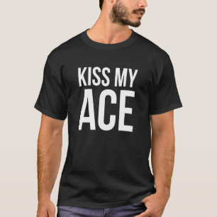 Küss mein Ass Poker Pun - Poker Wortspiel T-Shirt