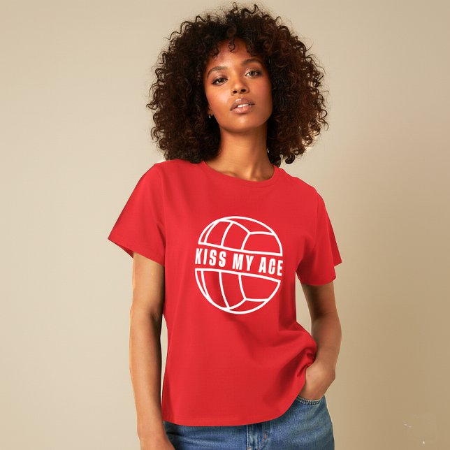 Küss mein Ass Red Team T-Shirt (Von Creator hochgeladen)
