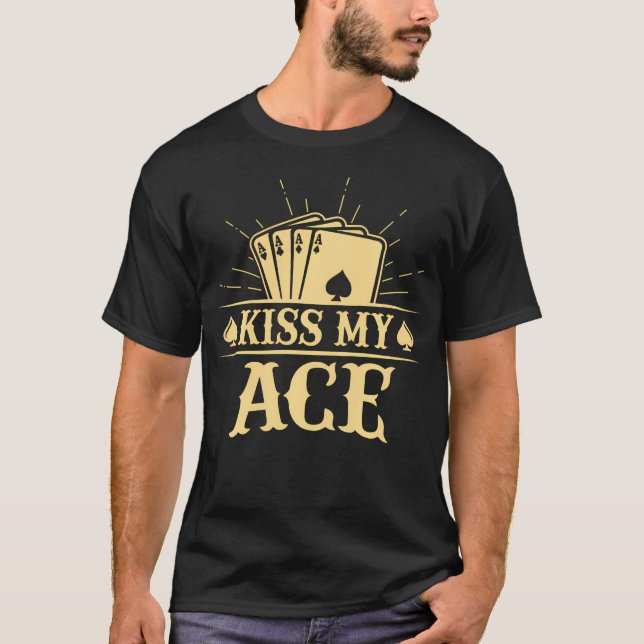 Küss Mein Ass T-Shirt (Vorderseite)