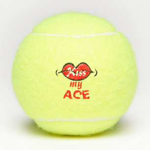 Küss mein Ass Tennisbälle