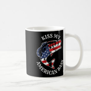 Küss meinen amerikanischen Hintern - Lustiger Ange Kaffeetasse