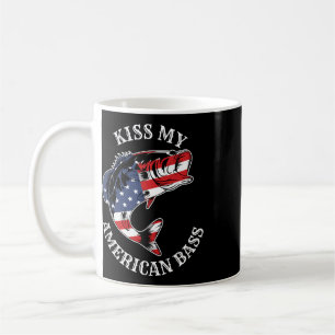 Küss meinen amerikanischen Hintern - Lustiger Ange Kaffeetasse