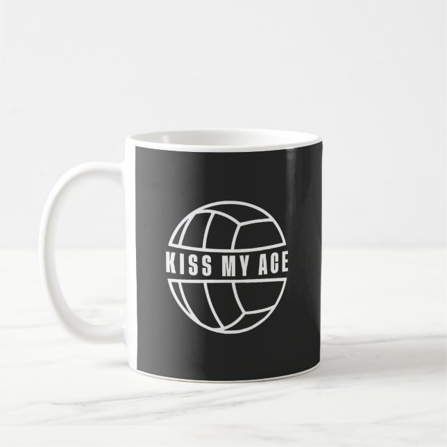 Küss meinen Ass Kaffeetasse (Links)