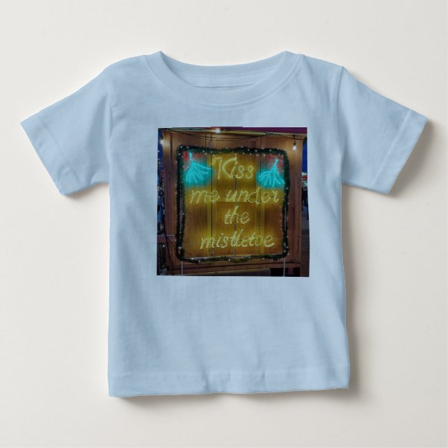 Küss mich baby t-shirt (Vorderseite)
