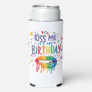 Küss mich, es ist mein Geburtstag Selters Dosenkühler