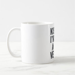 Küss mich, ich bin ein Veteran Shamrock Vintage-Sh Kaffeetasse