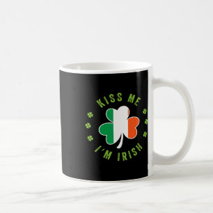 Küss mich, ich bin Ire - Hispanischer St. Patricks Kaffeetasse