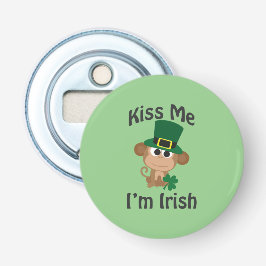 Küss mich, ich bin Irin! Affe Flaschenöffner